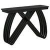 Noir Infinity Console Table