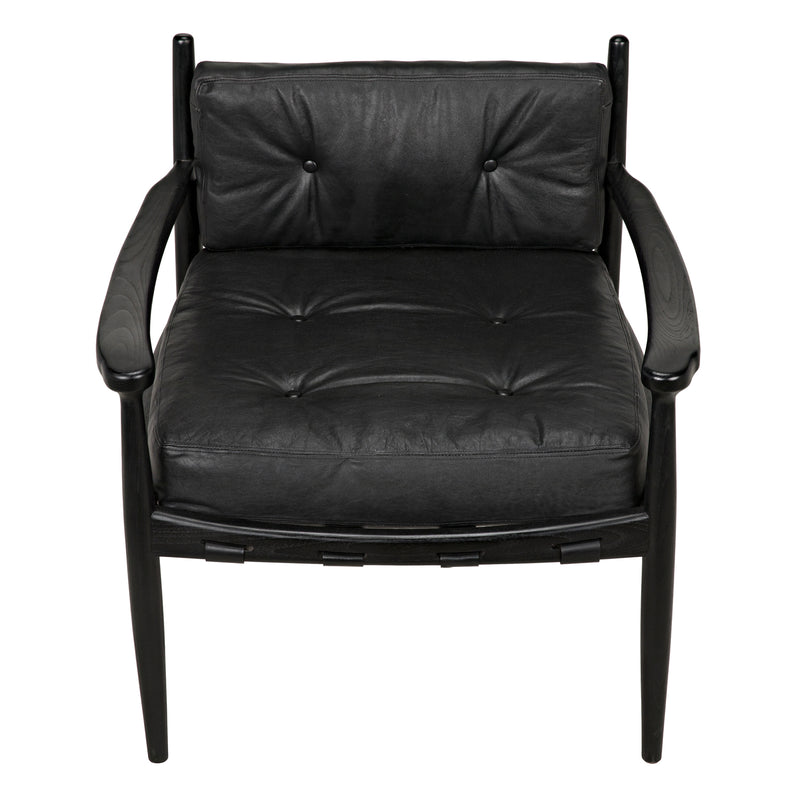 Noir Fogel Lounge Chair