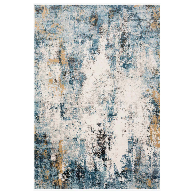 Loloi II Alchemy Denim/Ivory Power Loomed Rug