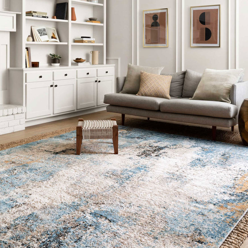 Loloi II Alchemy Denim/Ivory Power Loomed Rug