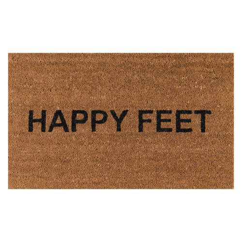 Happy Feet Door Mat