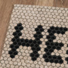 Hello Hex Door Mat