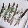 Etu Home Found Silver Plate Flatware Set Of 5