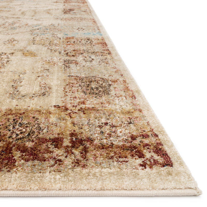 Loloi Anastasia Antique Ivory/Rust Power Loomed Rug