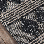 Aditya Check Hand Woven Rug