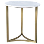 Maz Pedestal Side Table