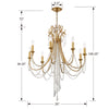 Crystorama Arcadia 8-Light Chandelier