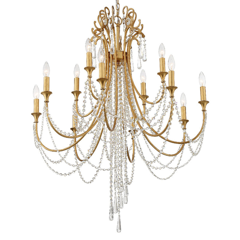 Crystorama Arcadia 12-Light Chandelier