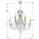 Crystorama Arcadia 12-Light Chandelier