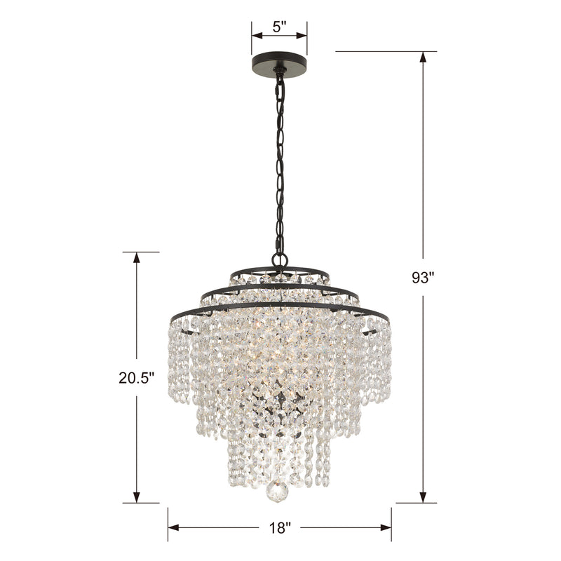 Crystorama Arielle Chandelier