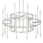 Crystorama Aries 2 Tier Chandelier