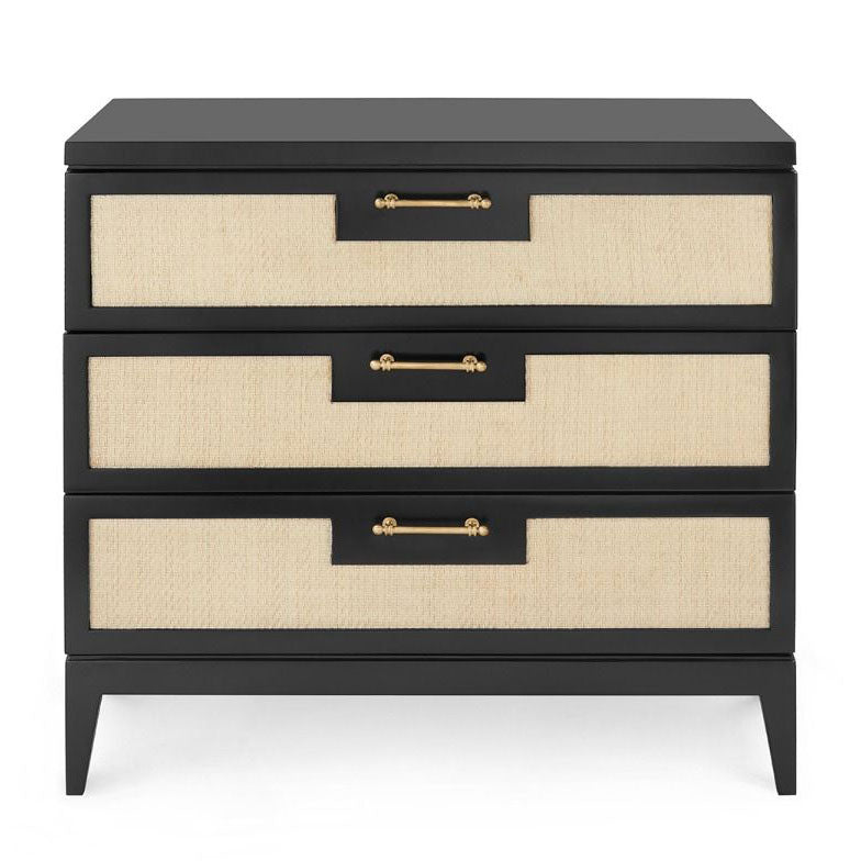 Villa and House Astor 3 Drawer Side Table