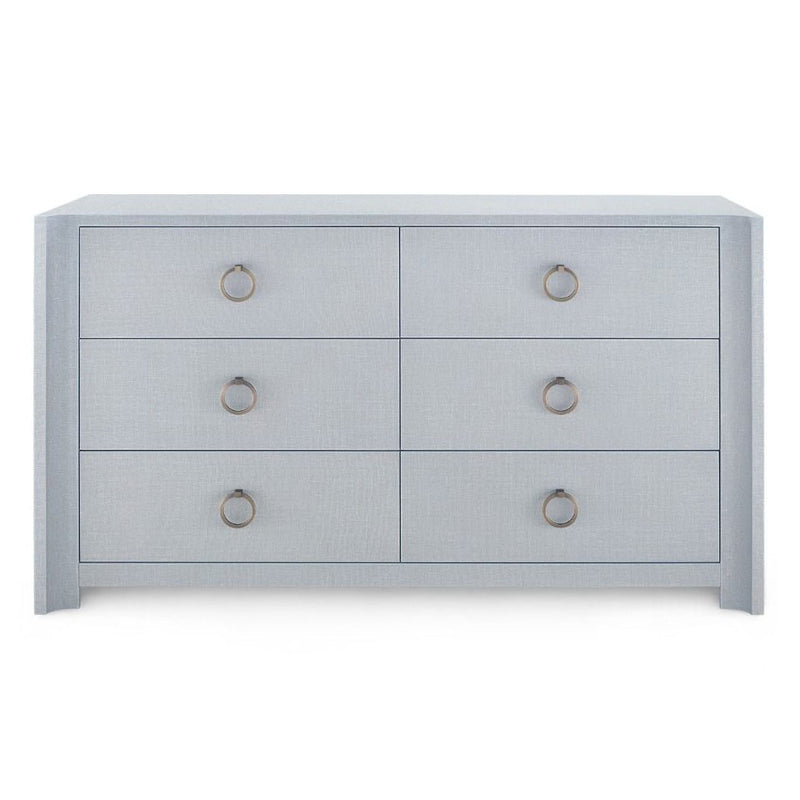 Villa and House Audrey Extra Large 6 Drawer Dresser