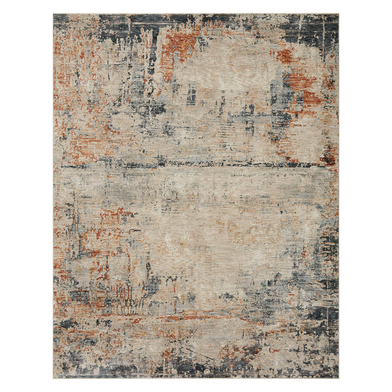 Loloi Axel Stone/Multi Power Loomed Rug