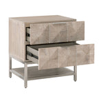 Atlas 2-Drawer Nightstand