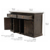 Beckton Mindi Classic Sideboard