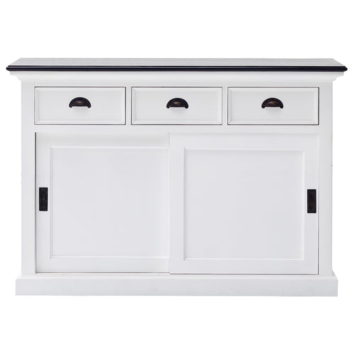 Beckton Contrast Sliding Door Sideboard