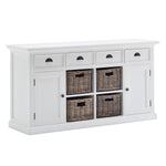 Beckton 4 Basket Sideboard