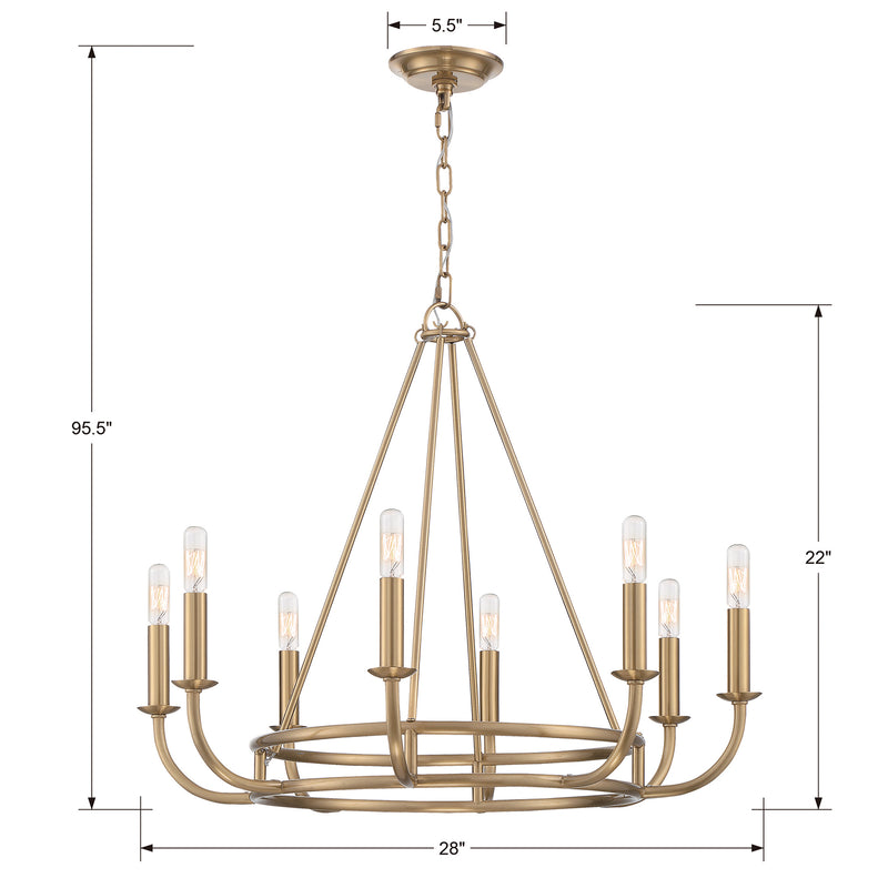 Crystorama Bailey Chandelier