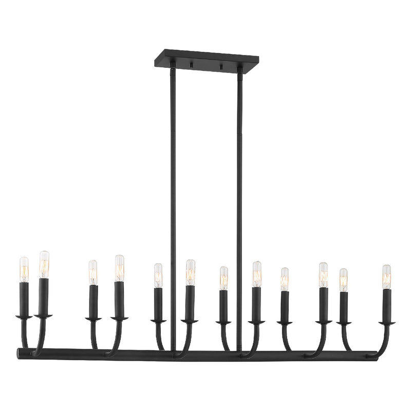 Crystorama Bailey Linear Chandelier