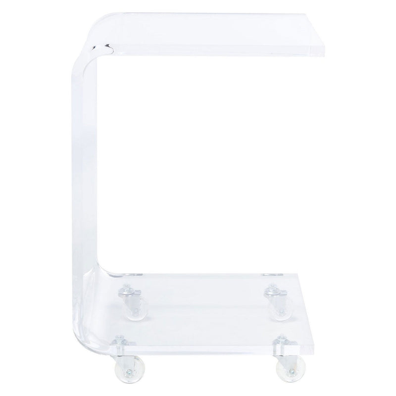 Bartholomew Acrylic Bar Cart