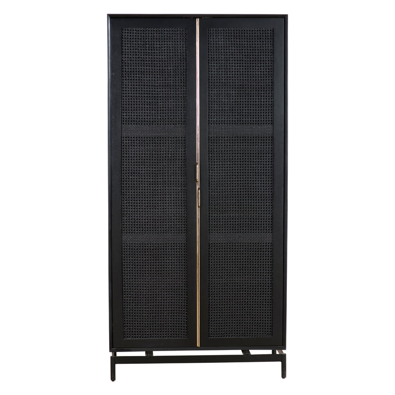 Union Home Louisiana Black Cabinet