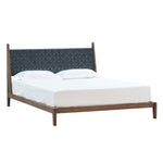 Union Home Cove Black Leather Bed