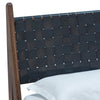 Union Home Cove Black Leather Bed