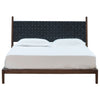 Union Home Cove Black Leather Bed