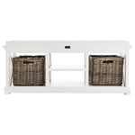 Beckton Basket Storage Bench