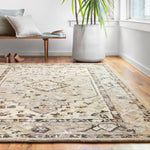 Loloi II Beatty Frame Hooked Rug