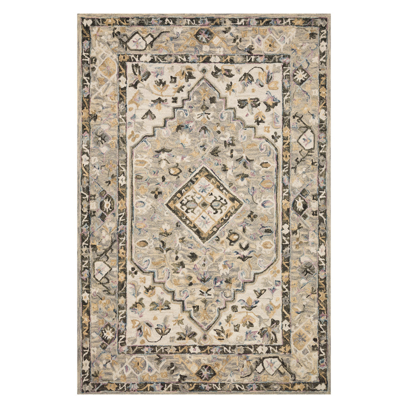 Loloi II Beatty Frame Hooked Rug