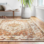 Loloi II Beatty Frame Hooked Rug