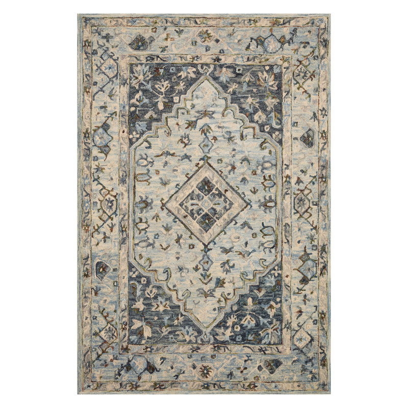 Loloi II Beatty Frame Hooked Rug