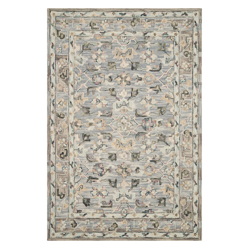 Loloi II Beatty Light Blue Hooked Rug