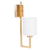 Worlds Away Beckham Gold Wall Sconce