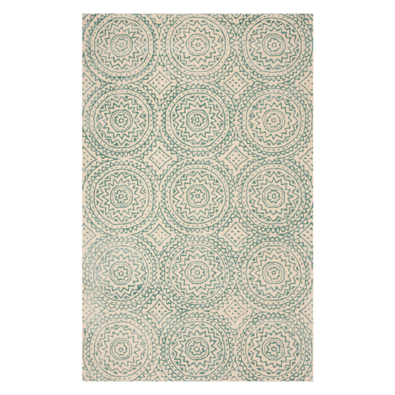 Bolivar Coin Hand Tufted Rug