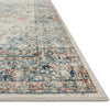 Loloi II Bianca Ivory/Ocean Power Loomed Rug