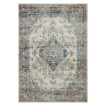 Loloi II Bianca Ivory/Ocean Power Loomed Rug