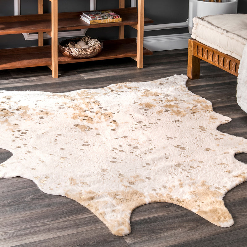 Boulder Faux Cowhide Rug