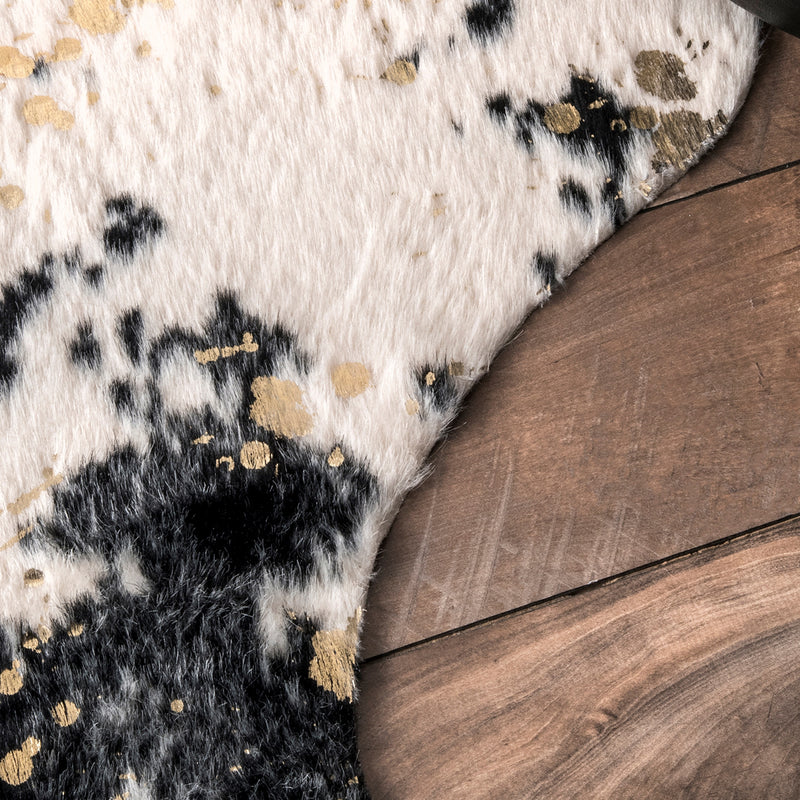 Boulder Faux Cowhide Rug