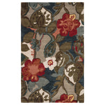 Jaipur Living Blue Petal Pusher Hand Tufted Rug