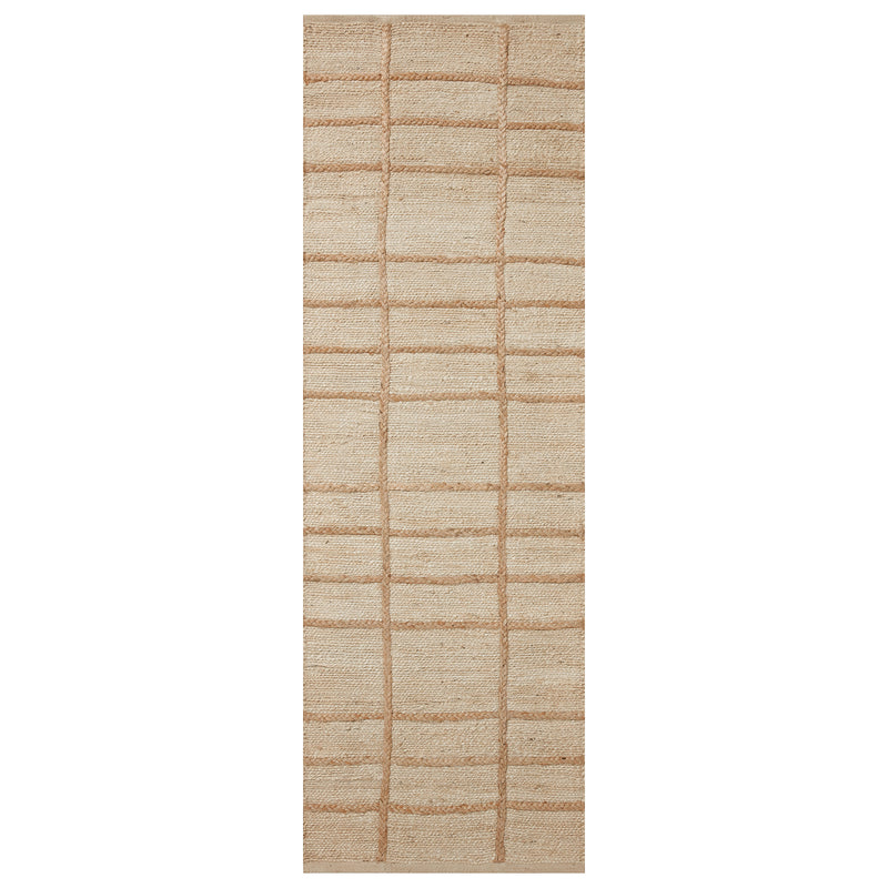 Loloi II Bodhi Grid Ivory/Natural Hand Woven Rug