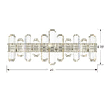 Crystorama Bolton 3-Light Bath Vanity Lighting