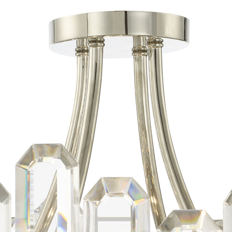 Crystorama Bolton Semi Flush Ceiling Mount