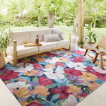 Loloi II Botanical Navy/Multi Indoor/Outdoor Rug