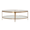 Worlds Away Brando Coffee Table