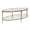 Worlds Away Brando Coffee Table