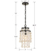 Crystorama Brielle Mini Chandelier