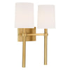 Crystorama Bromley 2-Light Wall Sconce